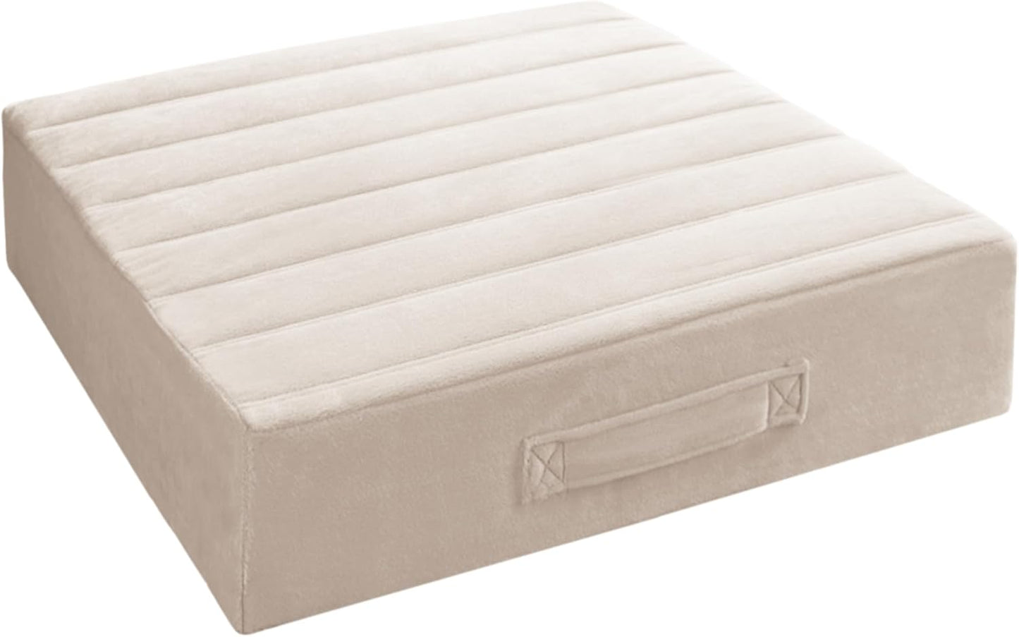 Codi High Density Foam Floor Pillow 2 Sets, Large Meditation Cushions Seating for Adults and Yoga Sitting, 5" Thick Washable Couch Cushion with Soft Tufted Covers - 22 Inch Grey