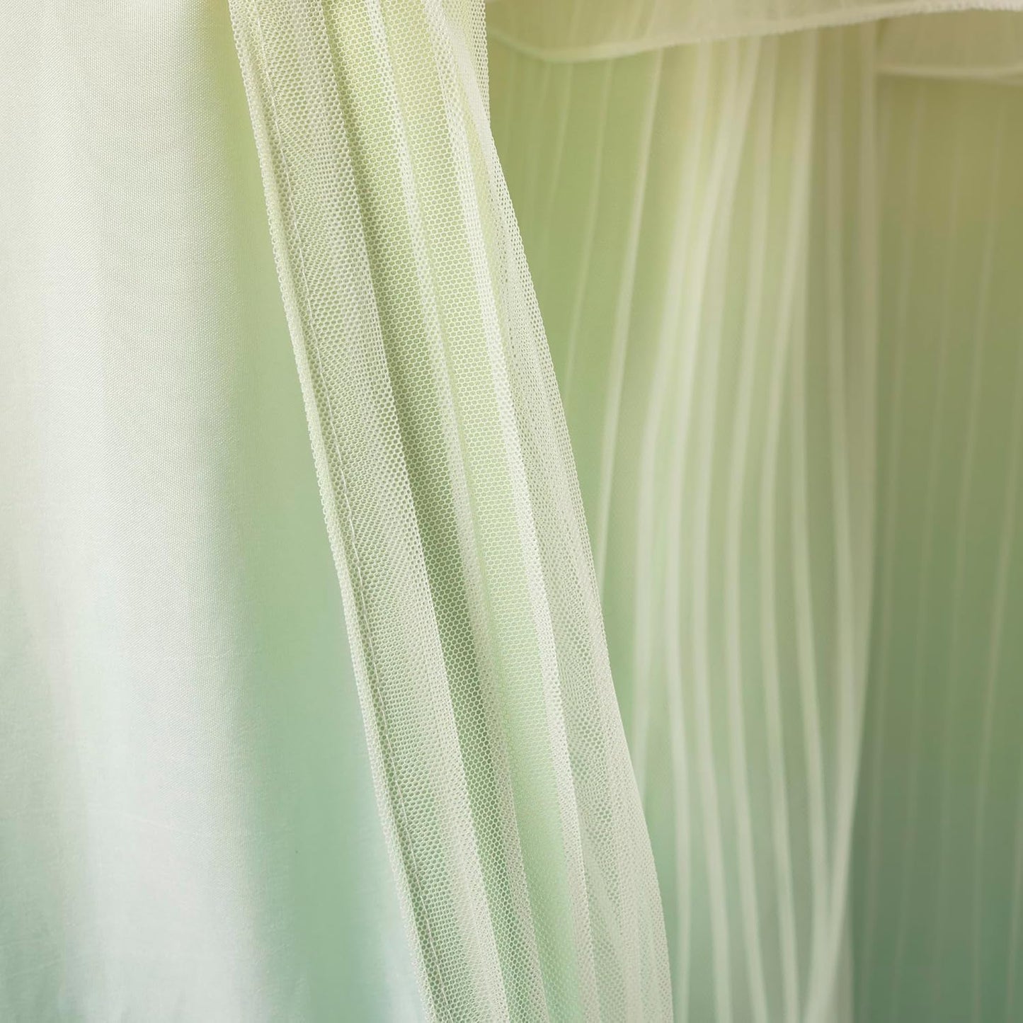 Lush Decor Rainbow Ombre Nerina Window Curtain Panel Pair, 36" W x 84" L, Rainbow